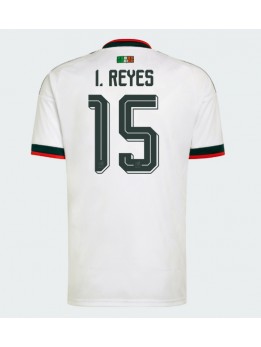 Billige Mexico Israel Reyes #15 Bortedrakt VM 2026 Kortermet